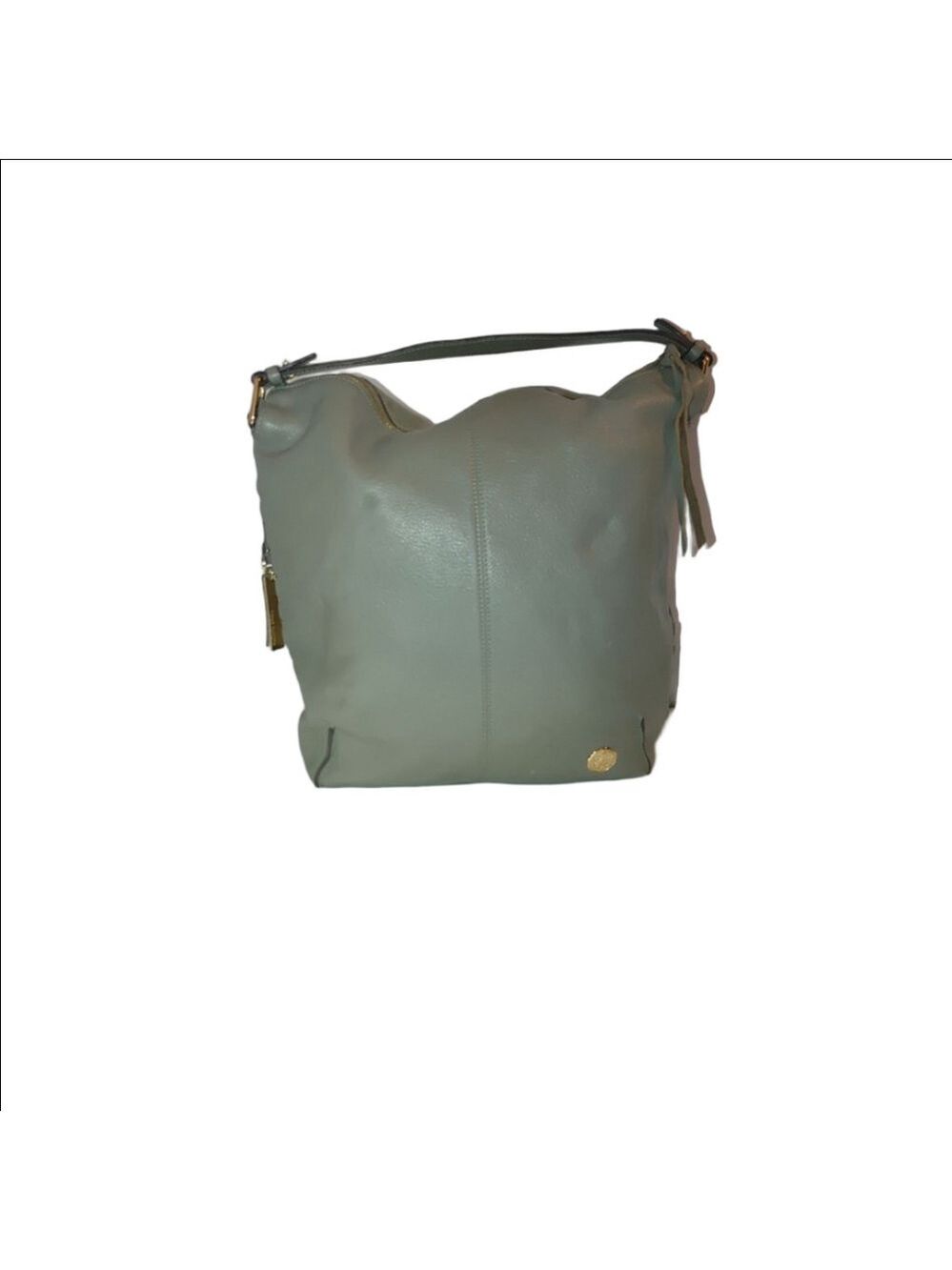 Vince Camuto Tatia Leather/Suede Bag - color is Urban Jungle